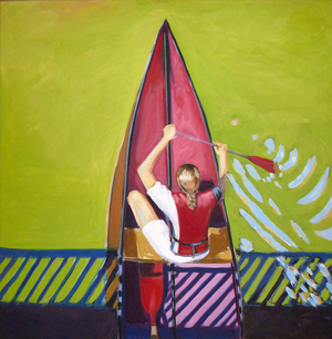 Auf dem Foto ist ein Werk von Friedhelm Rüller zu sehen.