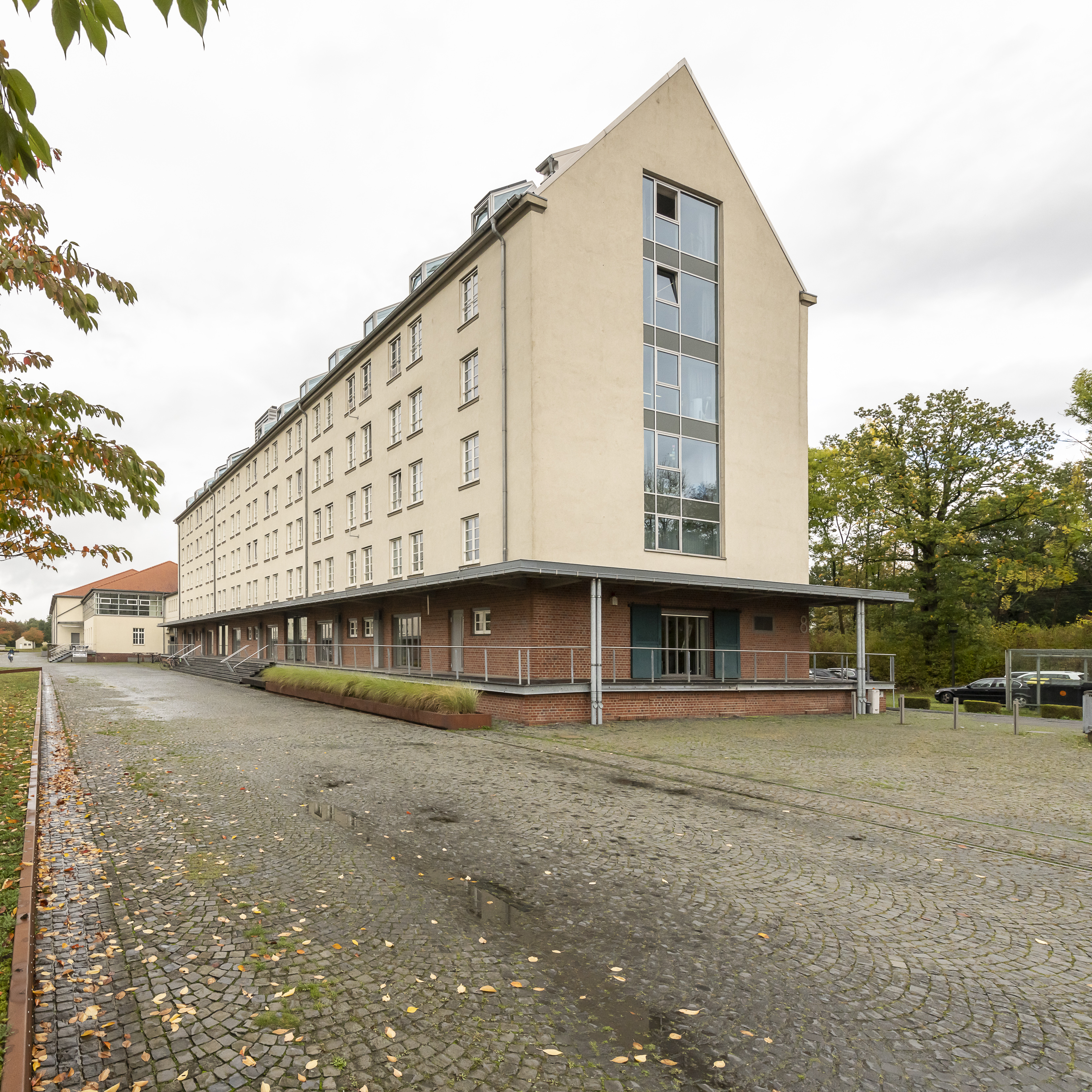 Gebäude des Stadtarchivs von außen 