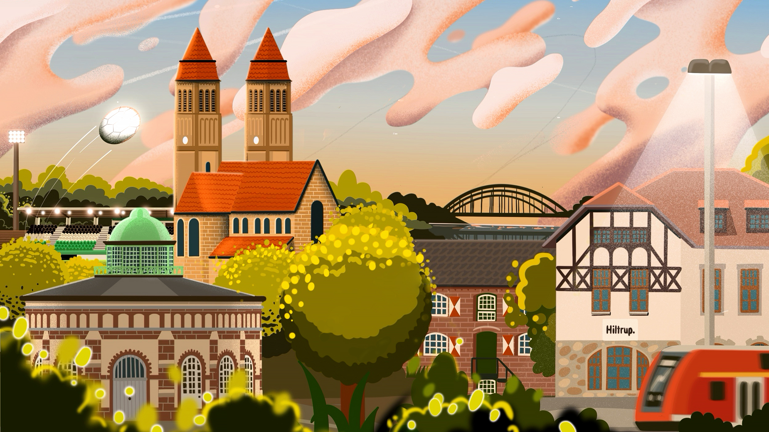 Illustration des Stadtbezirks