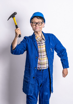 Pressefoto von Handwerker Peters