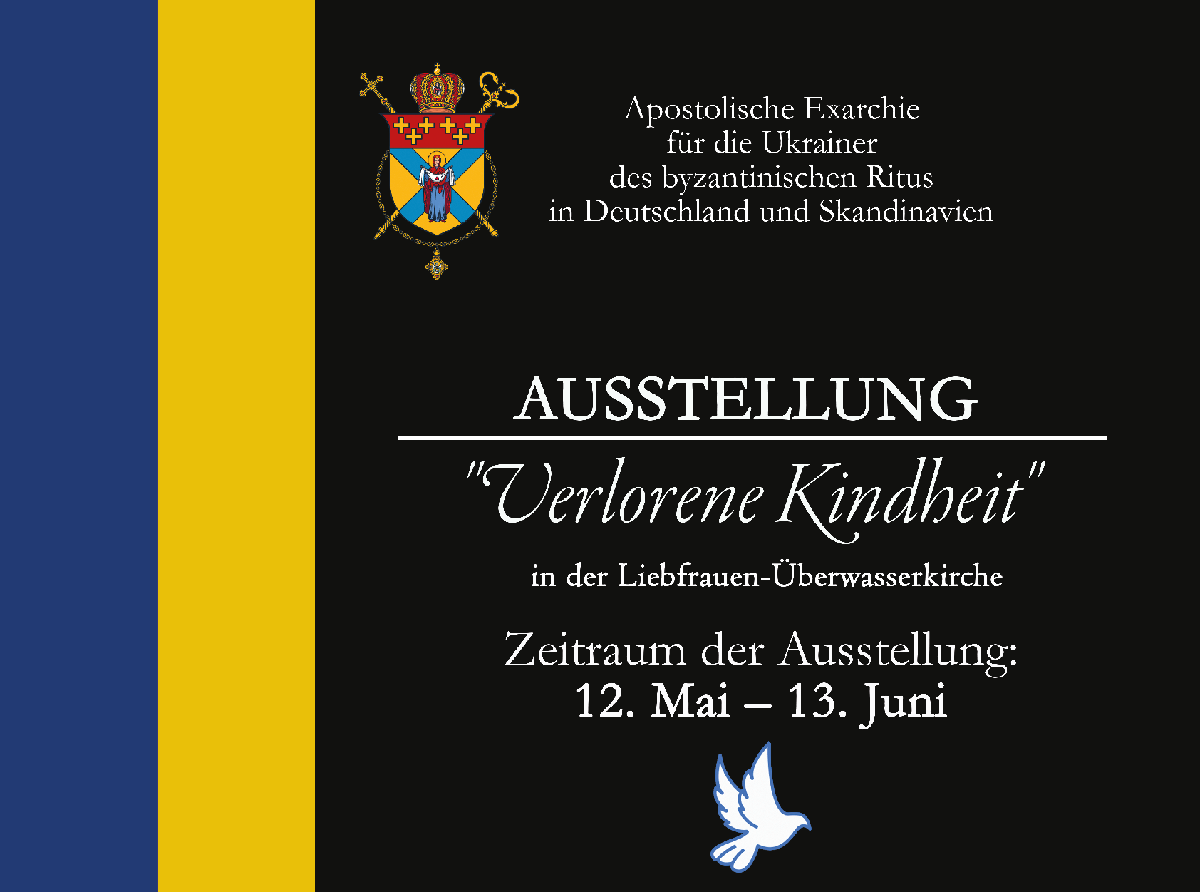Plakat Ausstellung Verlorene Kindheit
