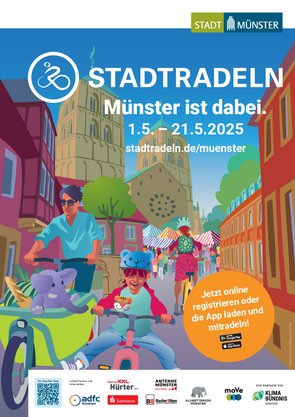 STADTRADELN-Plakat 2025