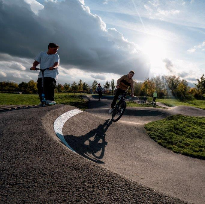 In Münster-Nienberge ist ein neuer Bikepark geplant (Symbolbild).