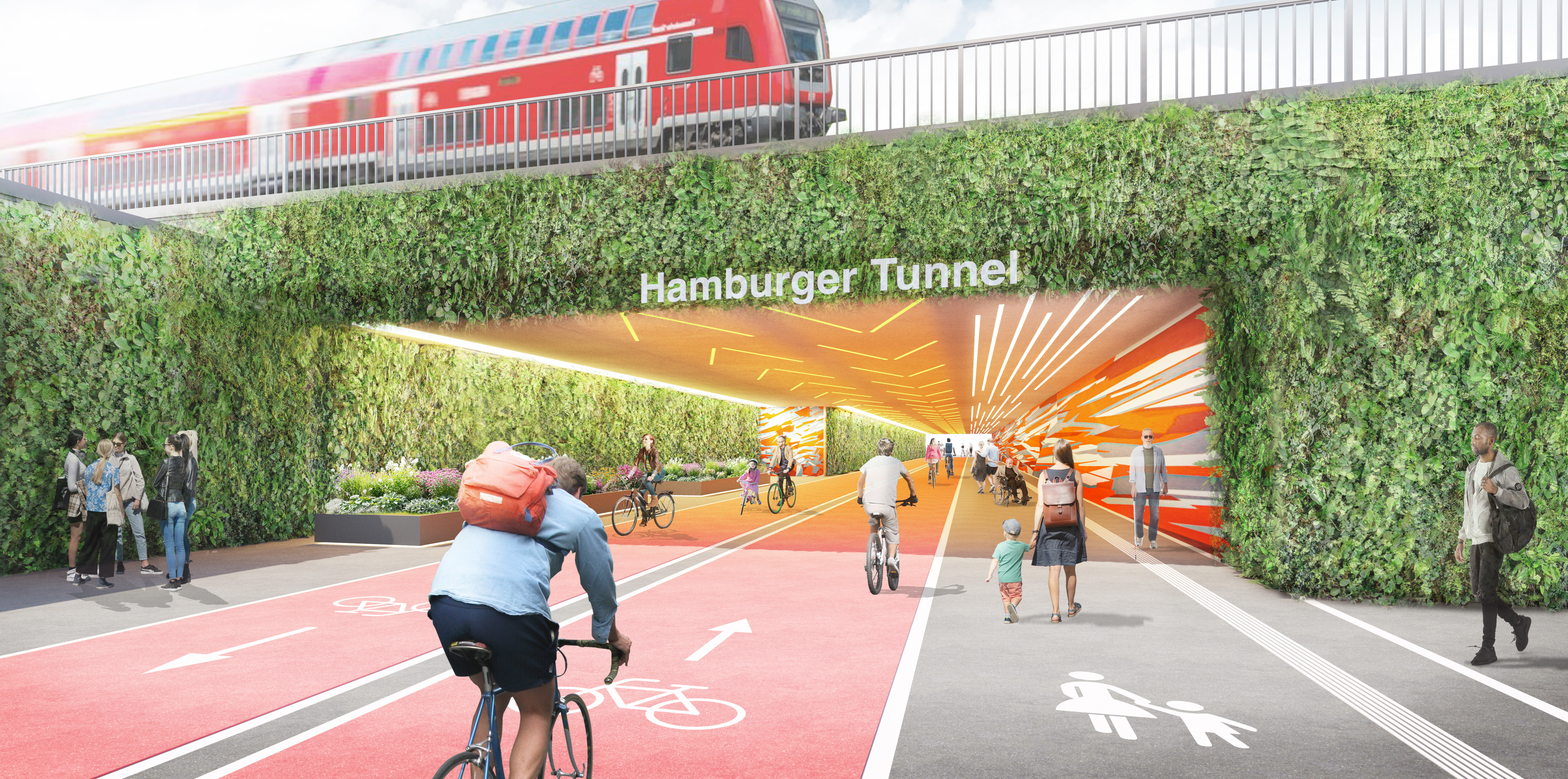 Zukunftsvision Hamburger Tunnel