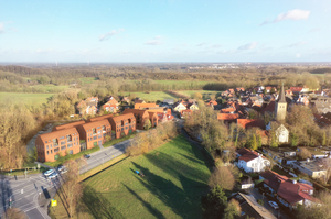 Visualisierung der geplanten Bebauung