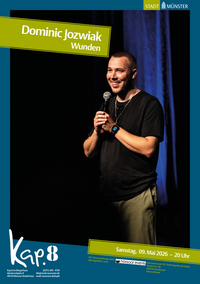 Veranstaltungsplakat Dominic Jozwiak