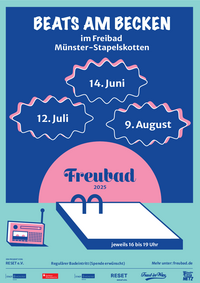 Das Plakat zeigt die Termine der Veranstaltung sowie die Sponsoren und Partner