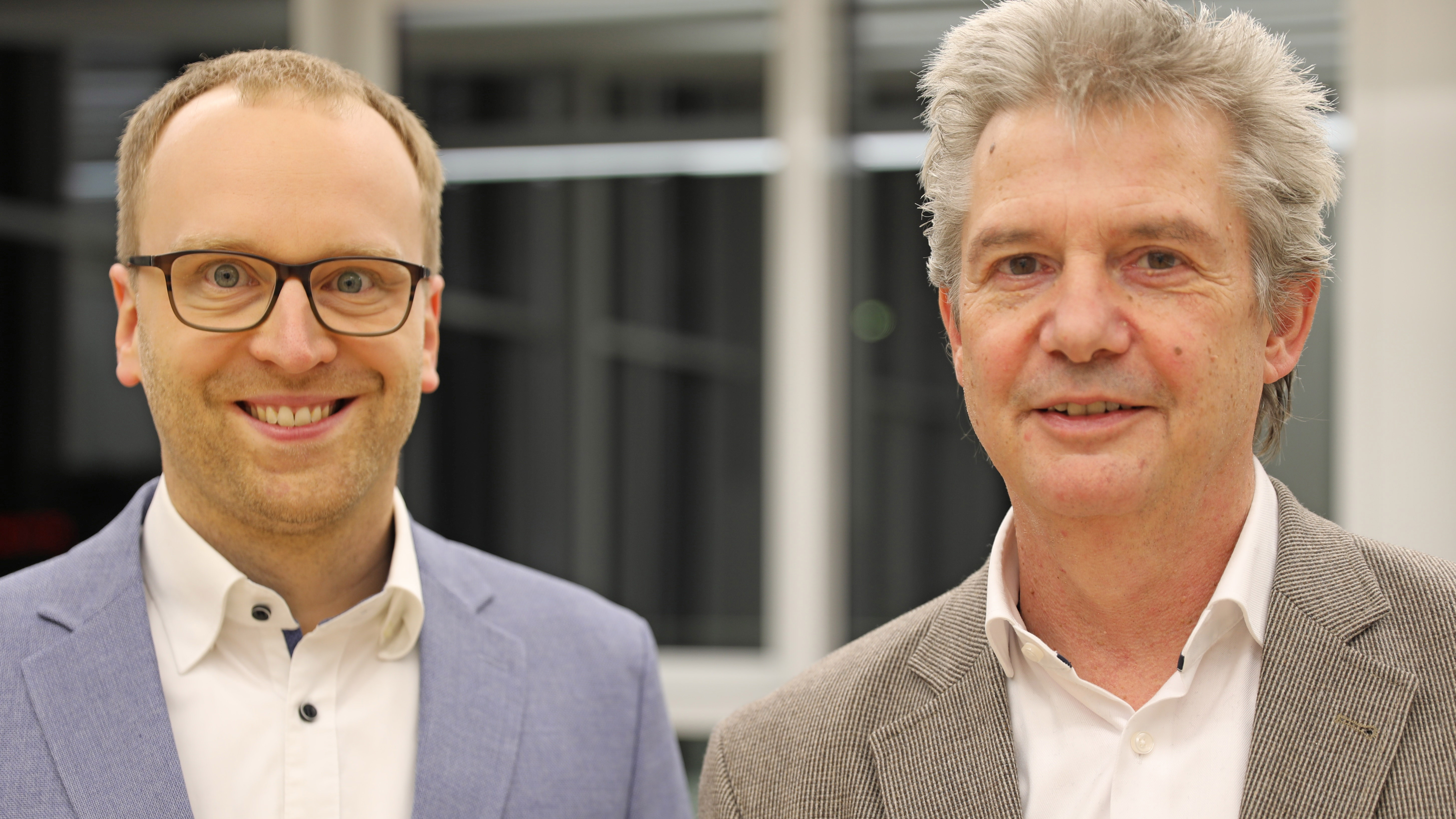 Dr. Daniel Baumkötter (l.) und Christian Wedding
