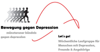 Bewegung gegen Depressionen - laufende Menschen