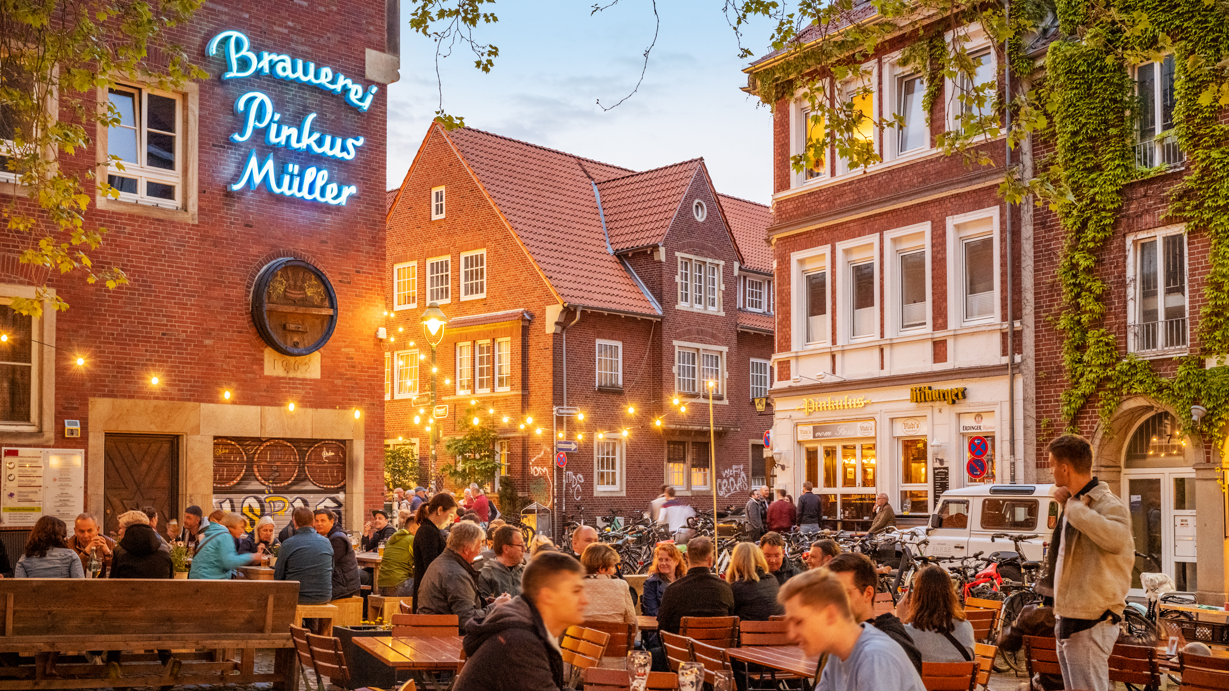 Brauerei Pinkus Müller im Kuhviertel