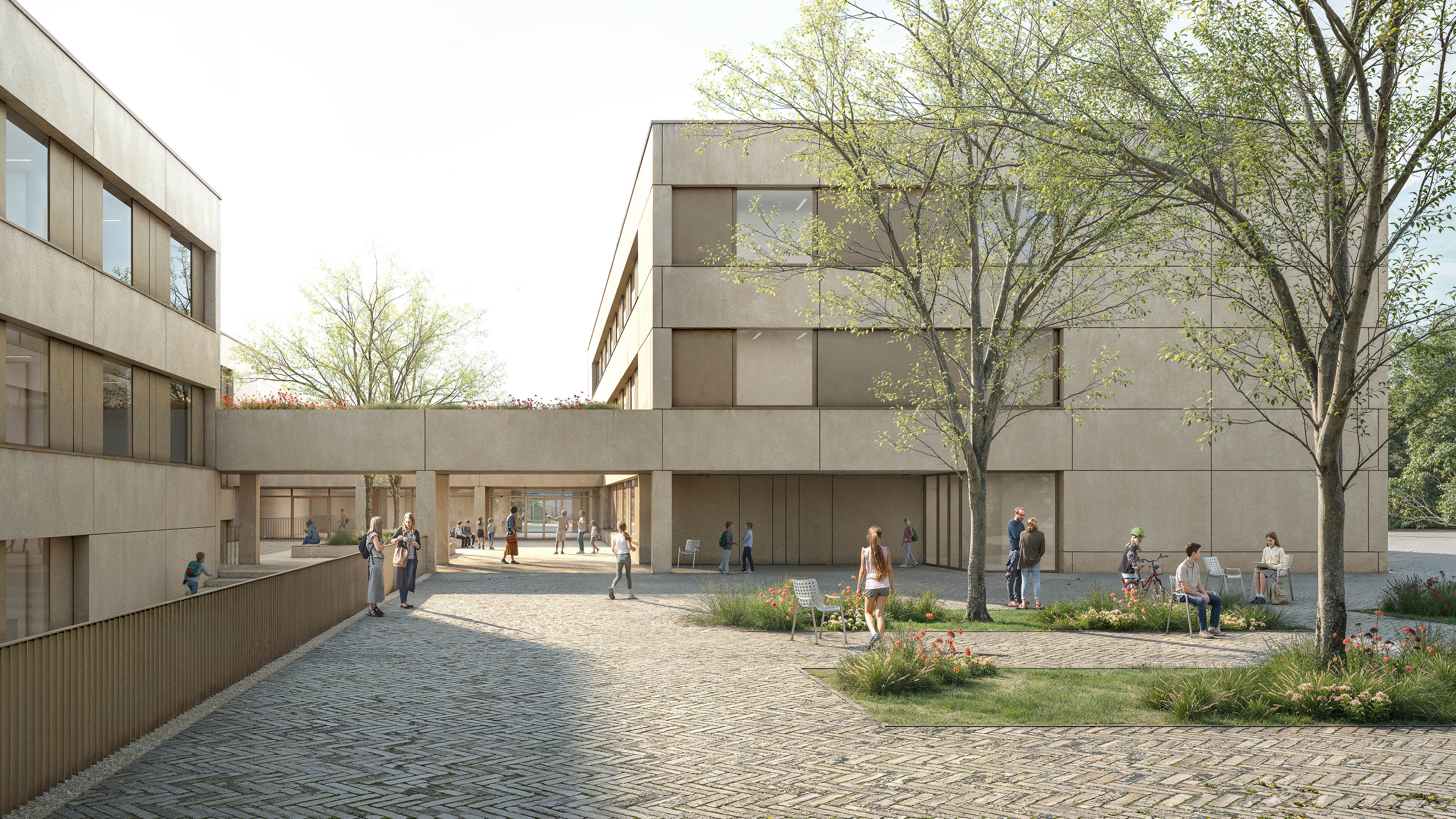 Visualisierung Schulzentrum Hiltrup