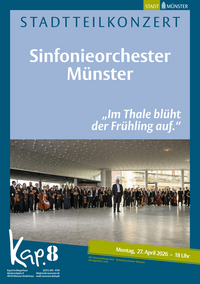 Veranstaltungsplakat Sinfonieorchester