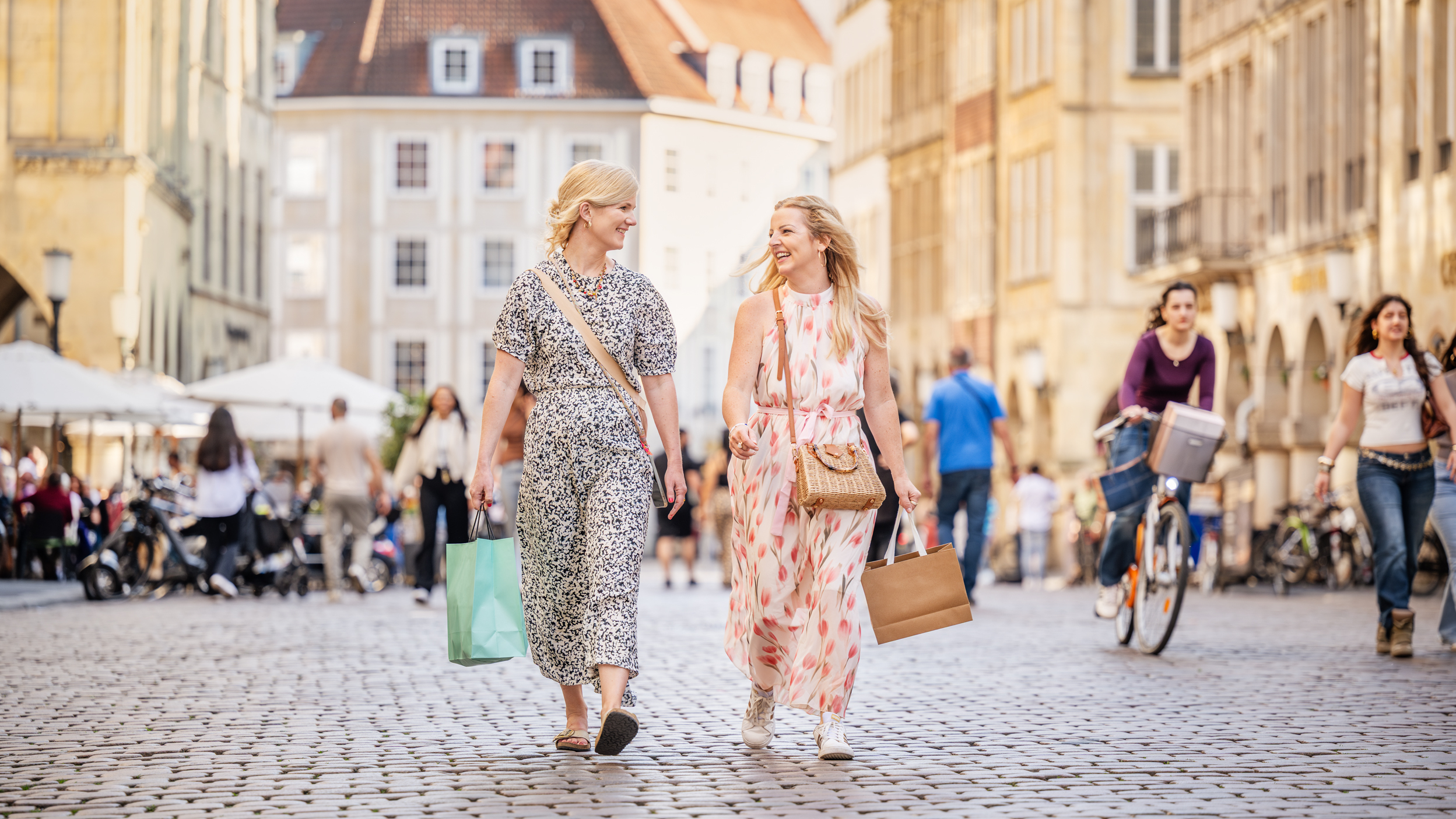 Shoppen auf dem Prinzipalmarkt