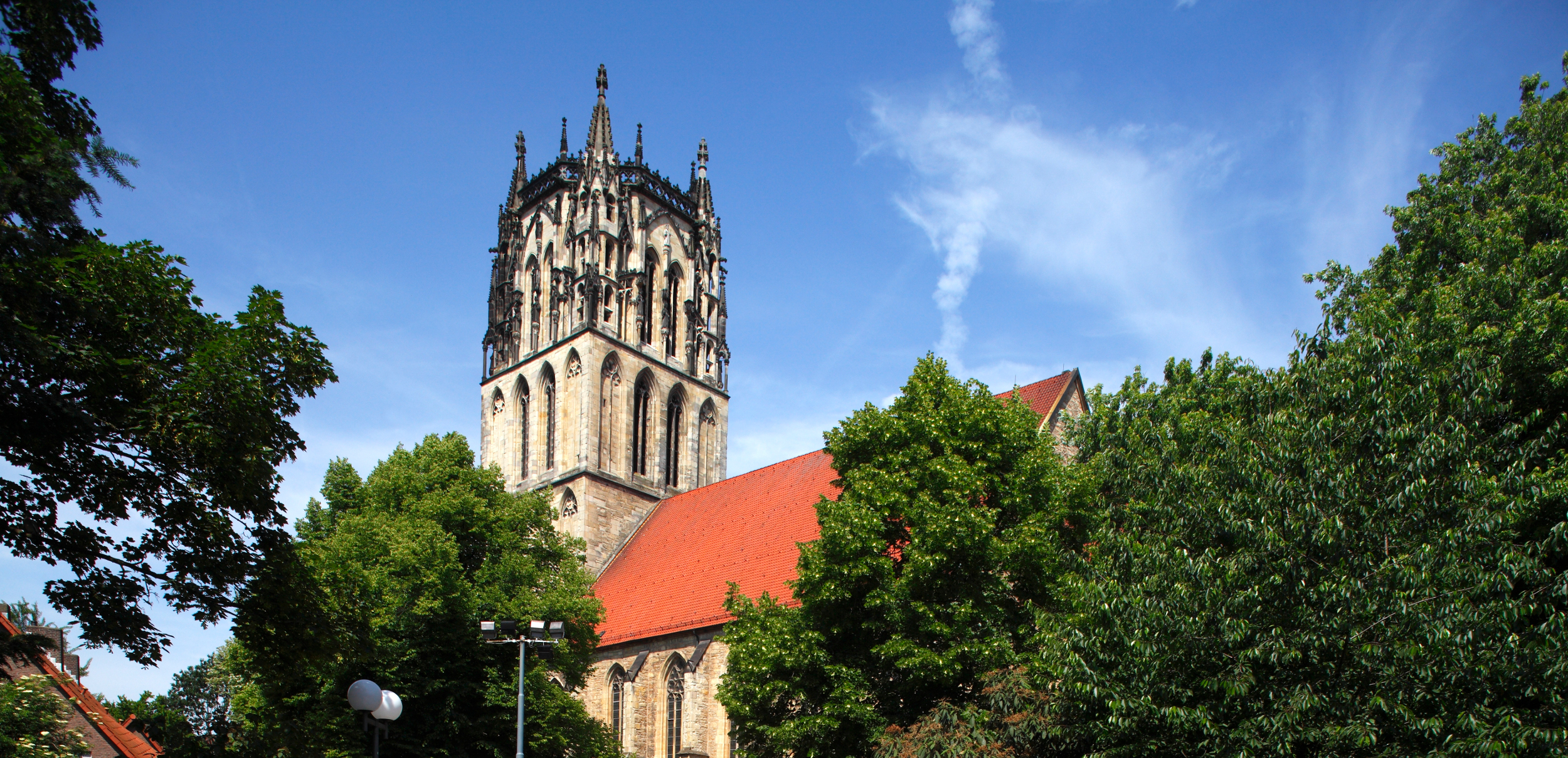Die Liebfrauen-Überwasserkirche in Münster