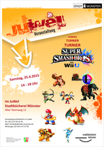 Plakat Super-Smash-Bros.-Turnier