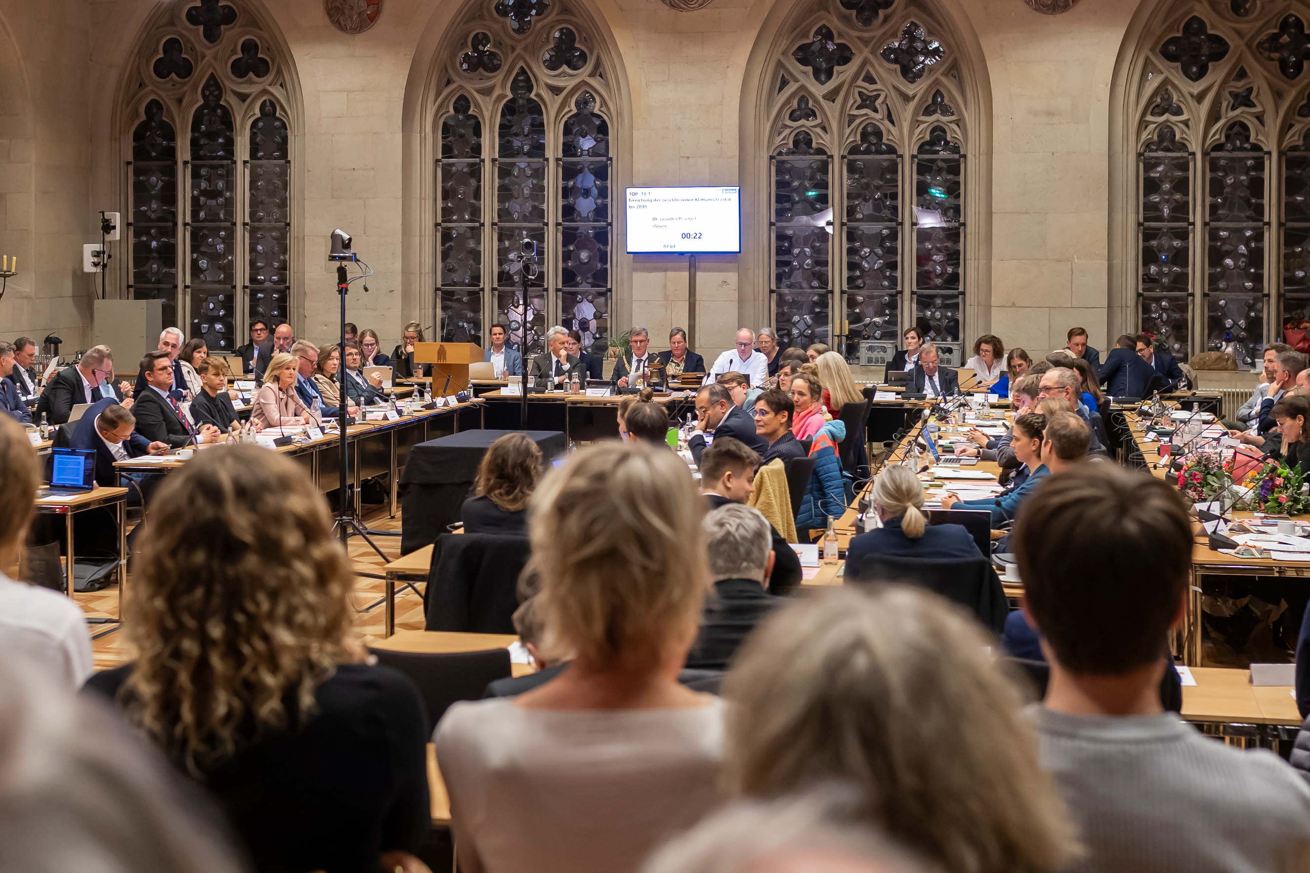 Blick in den Ratssaal