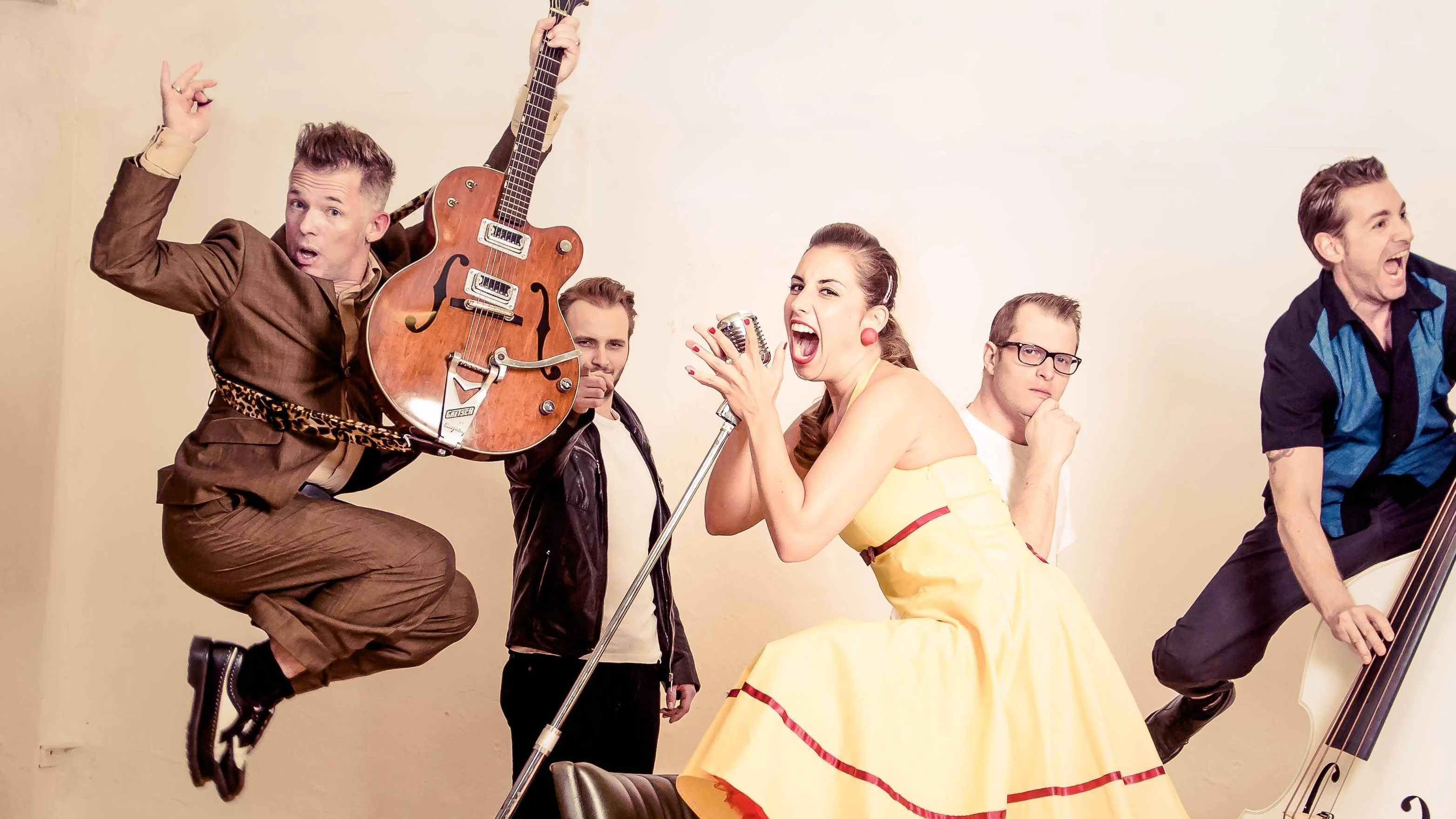 Bandfoto: Jenny & the Steady Go's