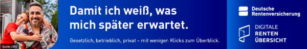 Banner: Digitale Rentenversicherung