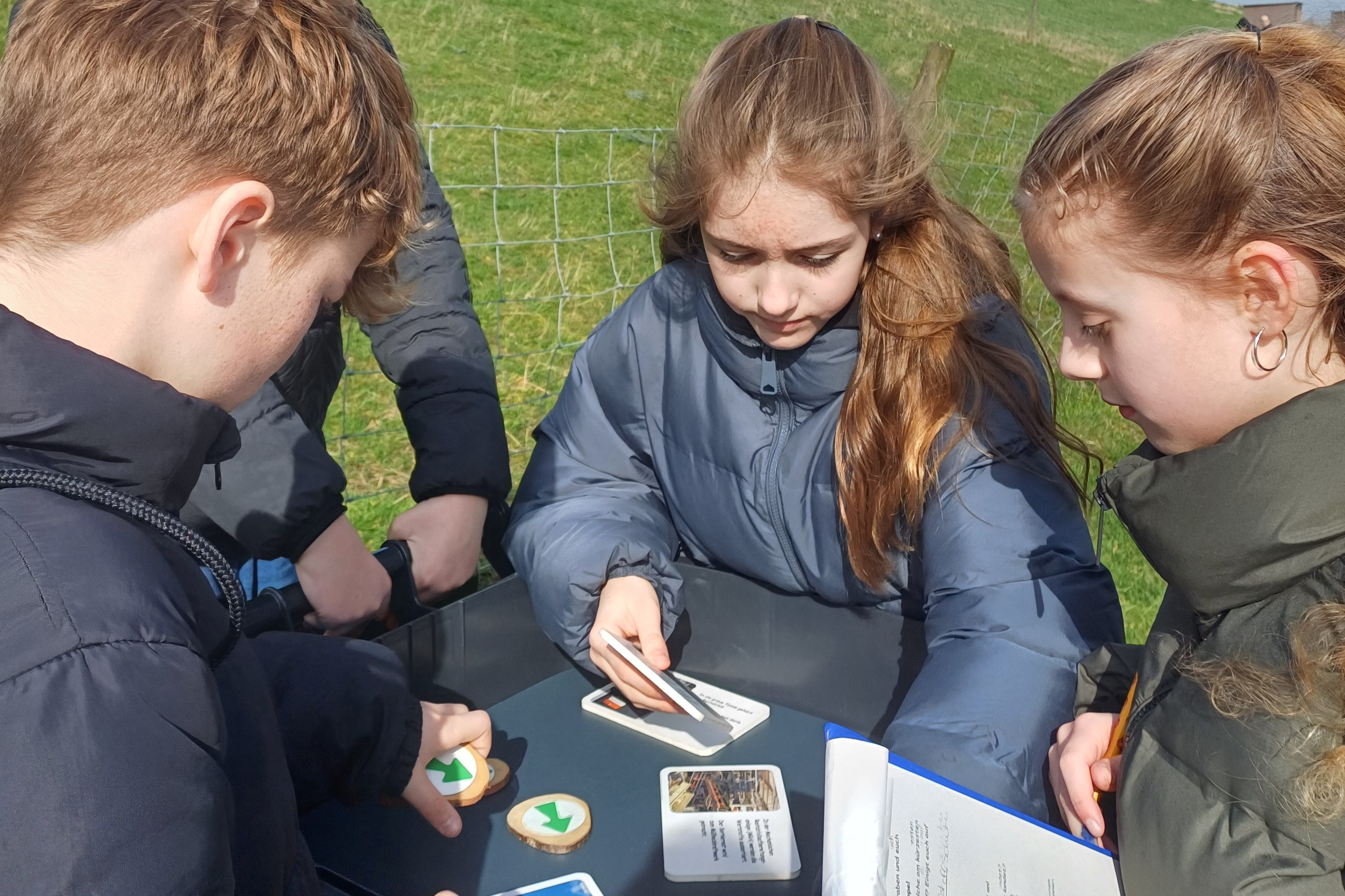 Kinder auf einer Führung