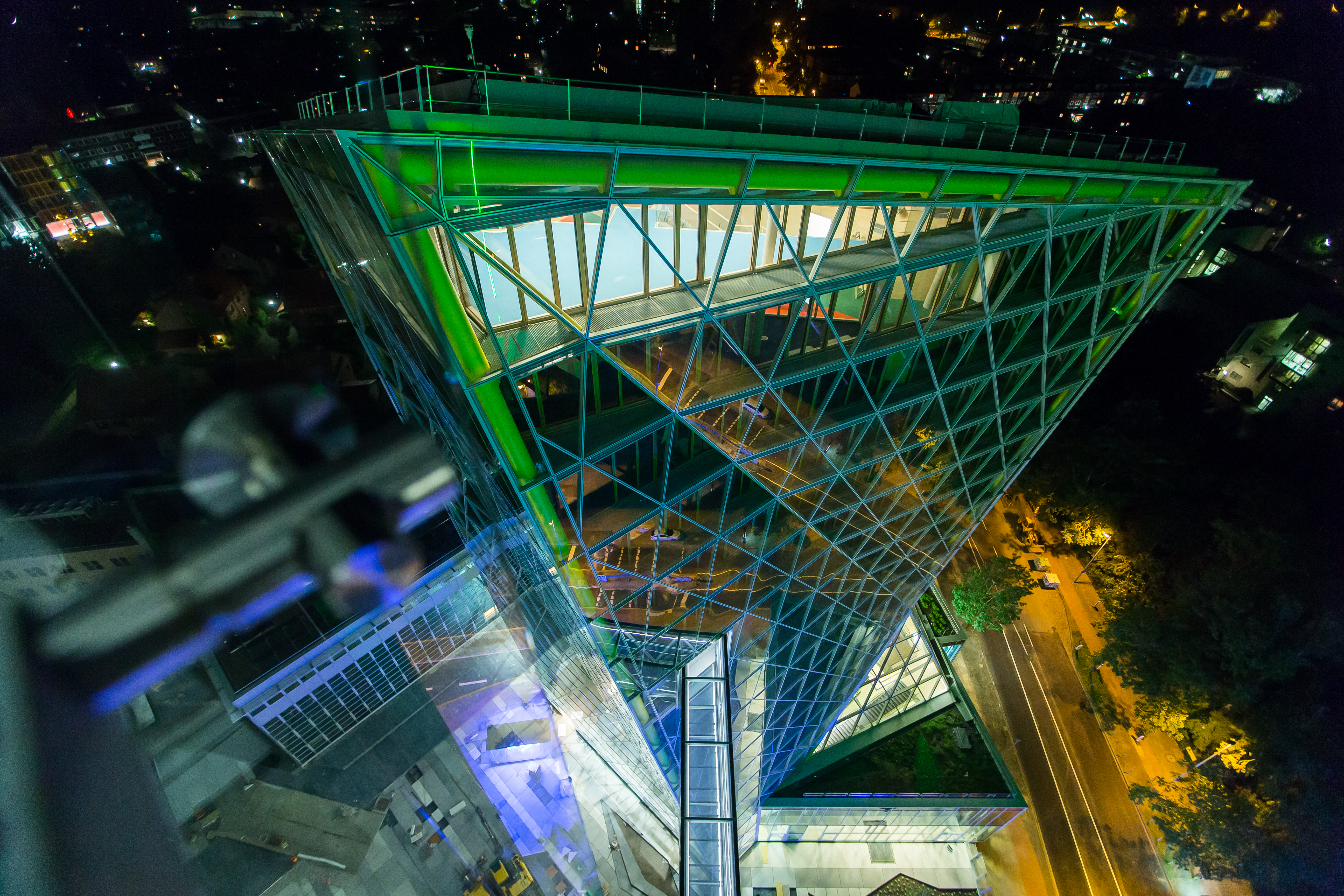 Glashochhaus des LVM-Versicherungsgebäudes