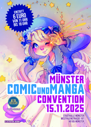 Comic- und Manga-Convention am Samstag, dem 15. November 2025, 11 - 18 Uhr
