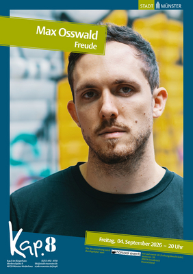 Veranstaltungsplakat Max Osswald