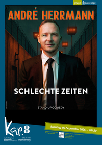 Veranstaltungsplakat André Herrmann