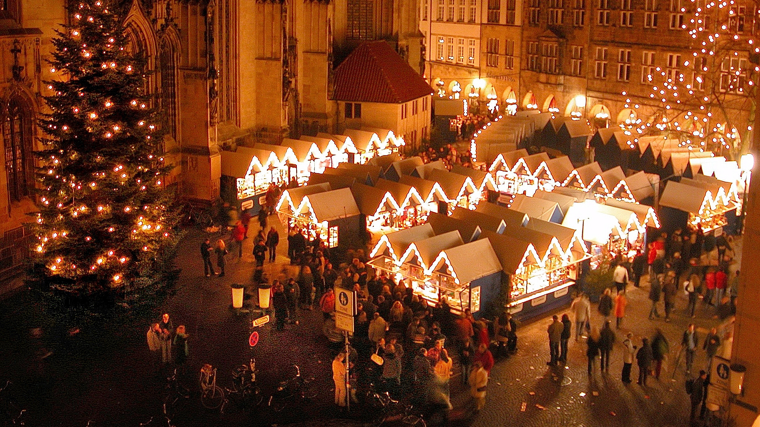 Weihnachtliche Altstadt