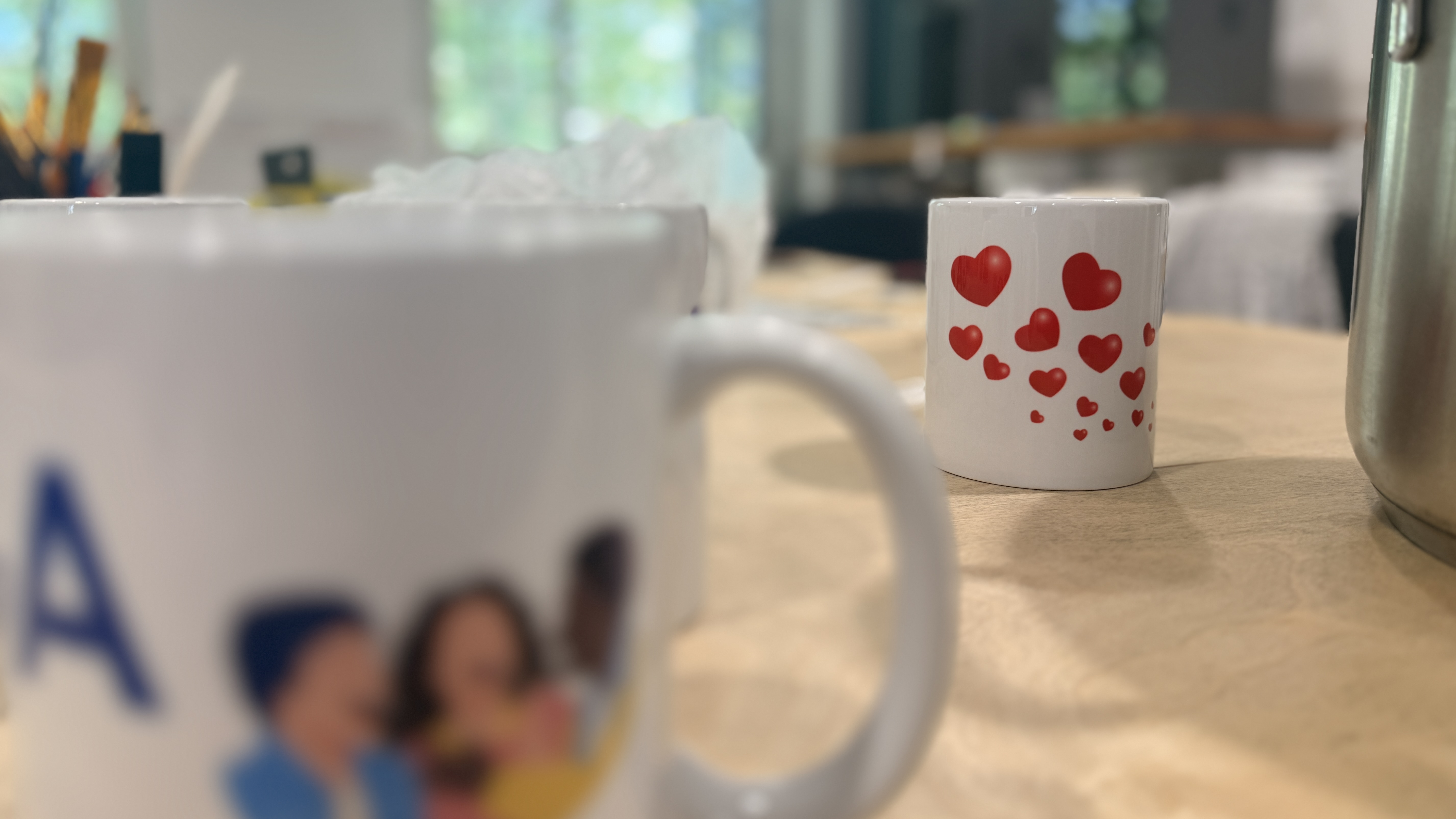 Bedruckte Tassen und 3D-Drucker