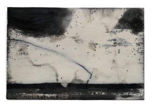 Auf dem Foto ist die Abbildung „In dem Sturm" des Künstlers Jaimun Kim zu sehen.