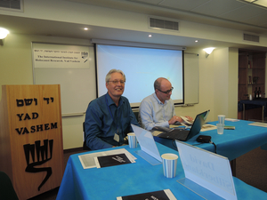 Christoph Spieker, Thomas Köhler in Yad Vashem