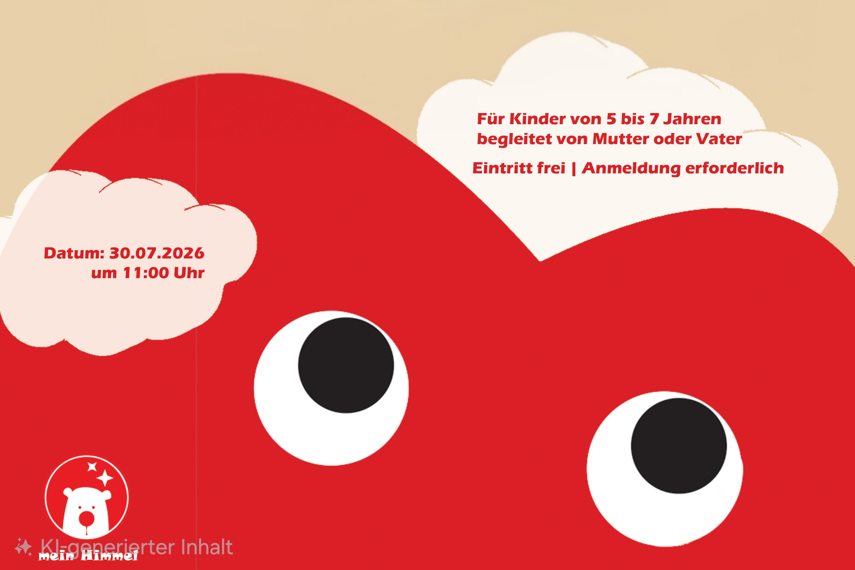 Plakat Gefühlsbrücke