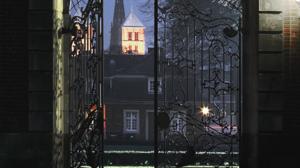 Titelbild des Krimiführers "Mörderisches Münster – Auf den Spuren von Wilsberg und Tatort"