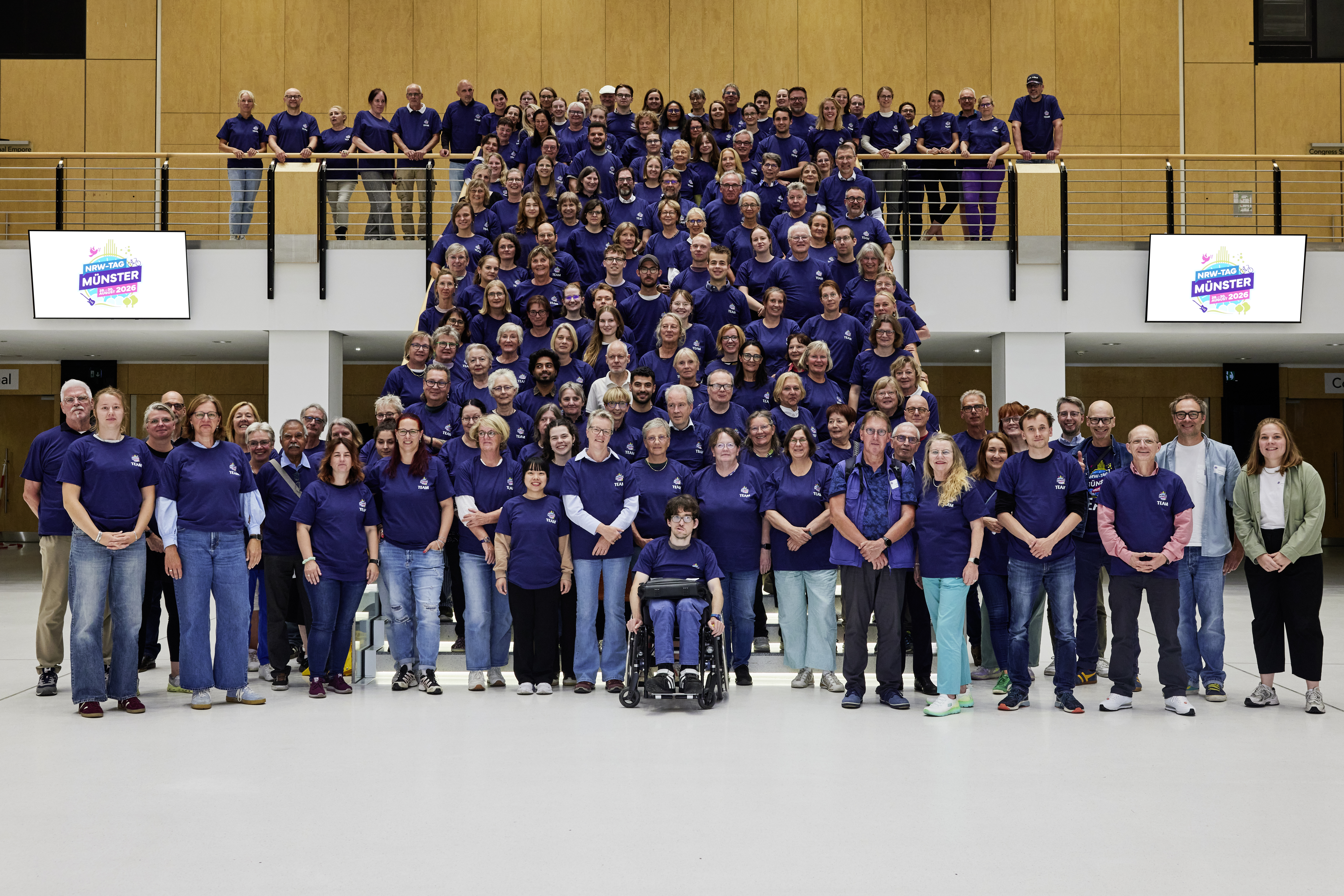 Gruppenbild der Volunteers