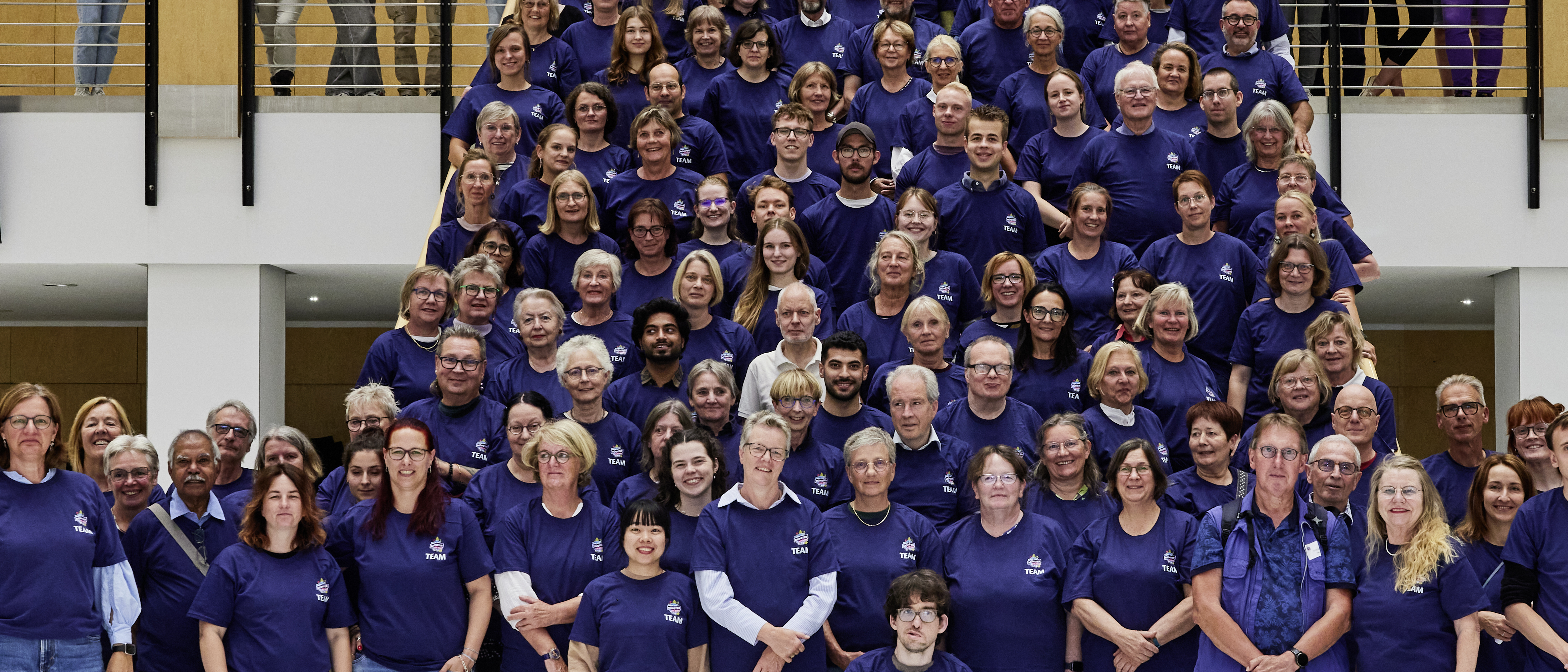 Gruppenbild der Volunteers