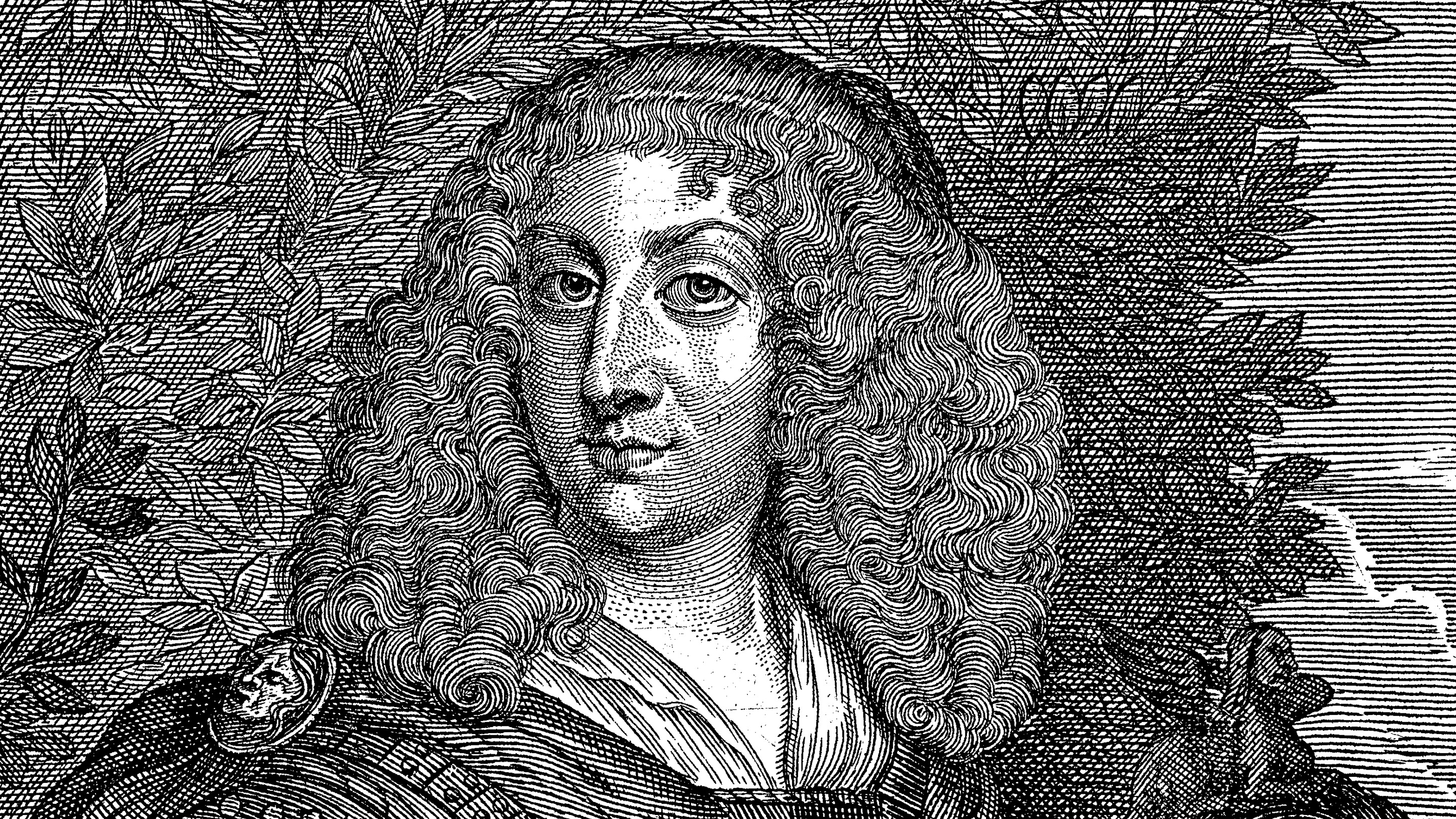 Christina von Schweden, historischer Kupferstich