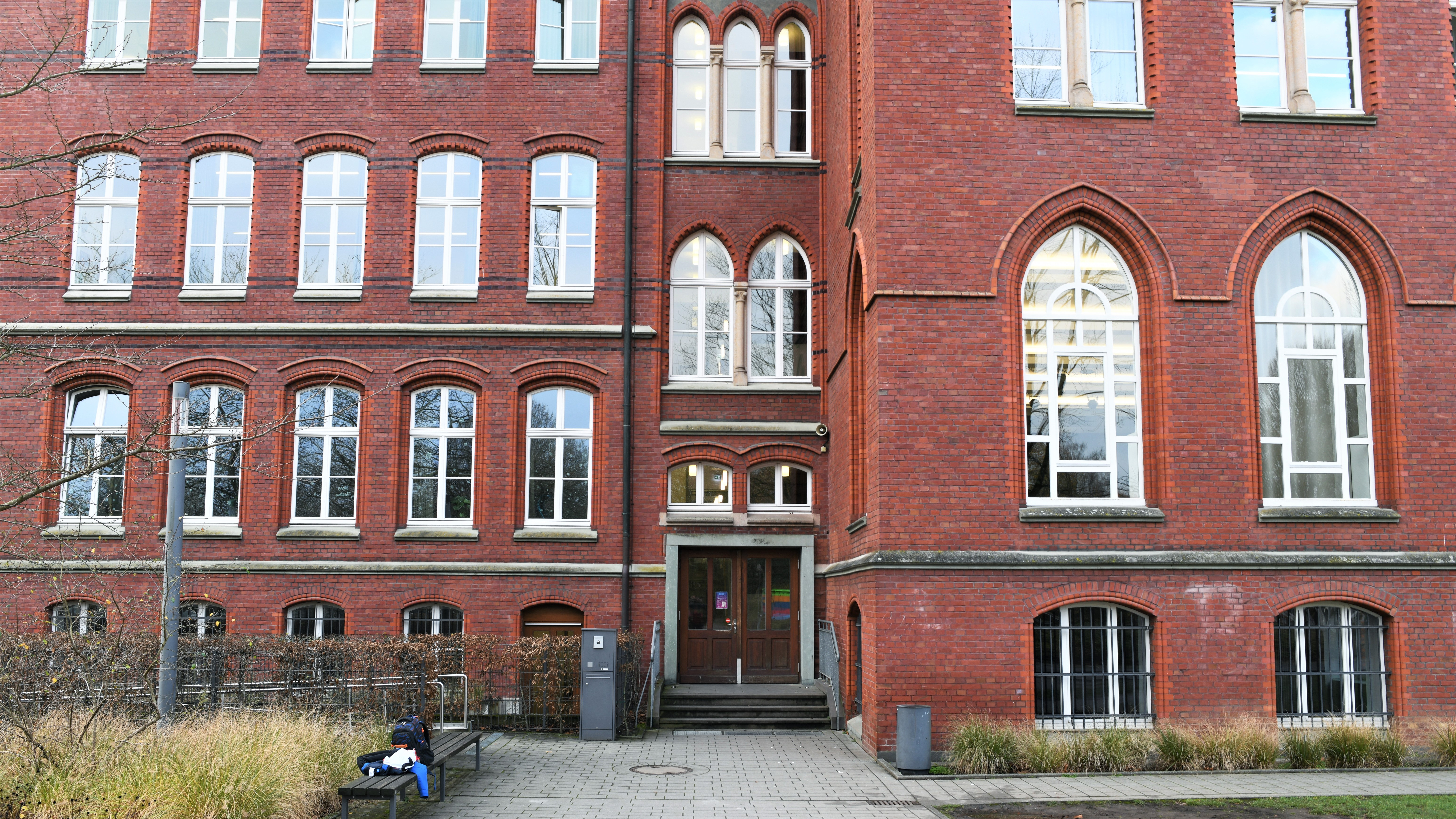 Außenansicht Gymnasium St. Mauritz