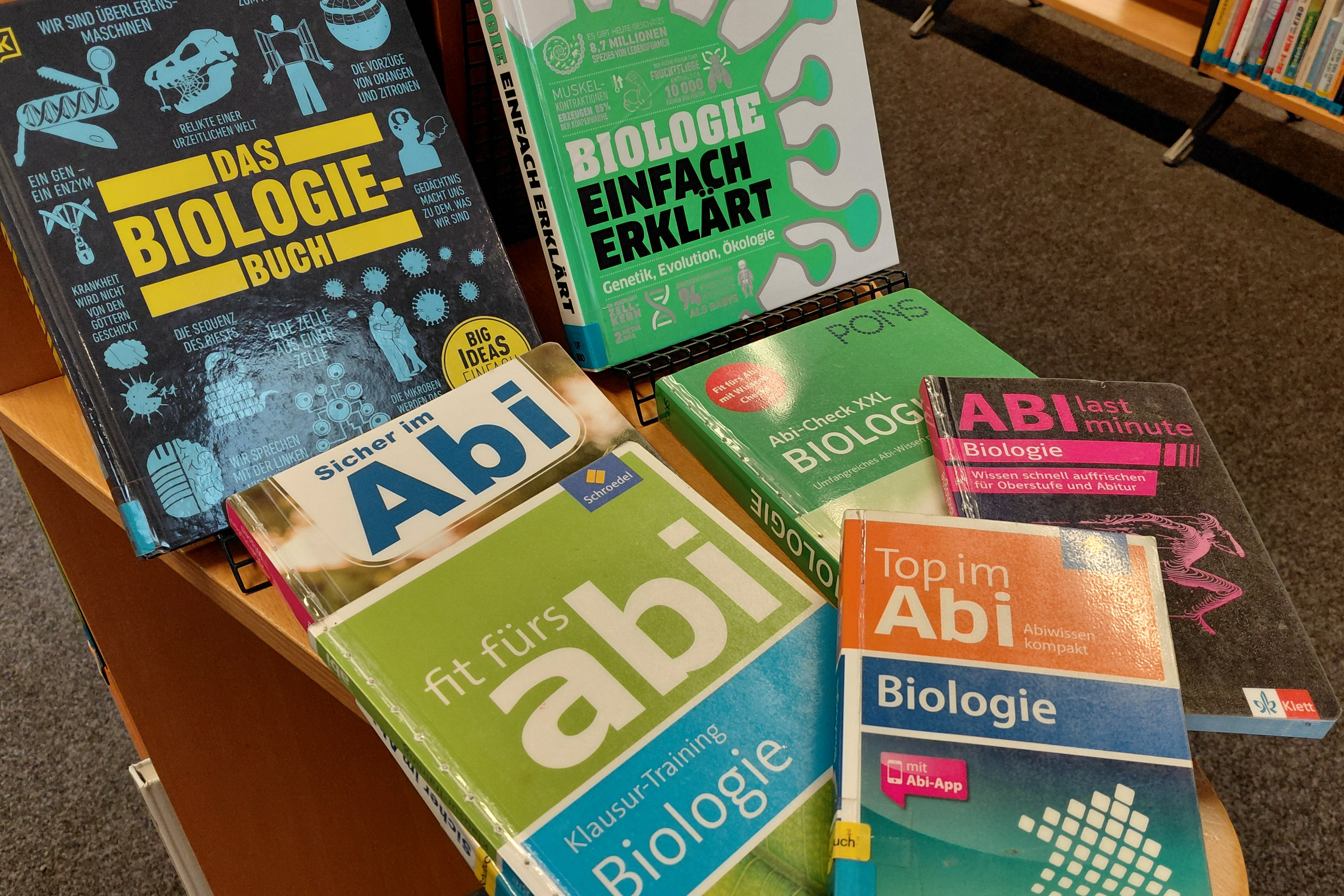 Lehrbücher zur Abiturvorbereitung Biologie