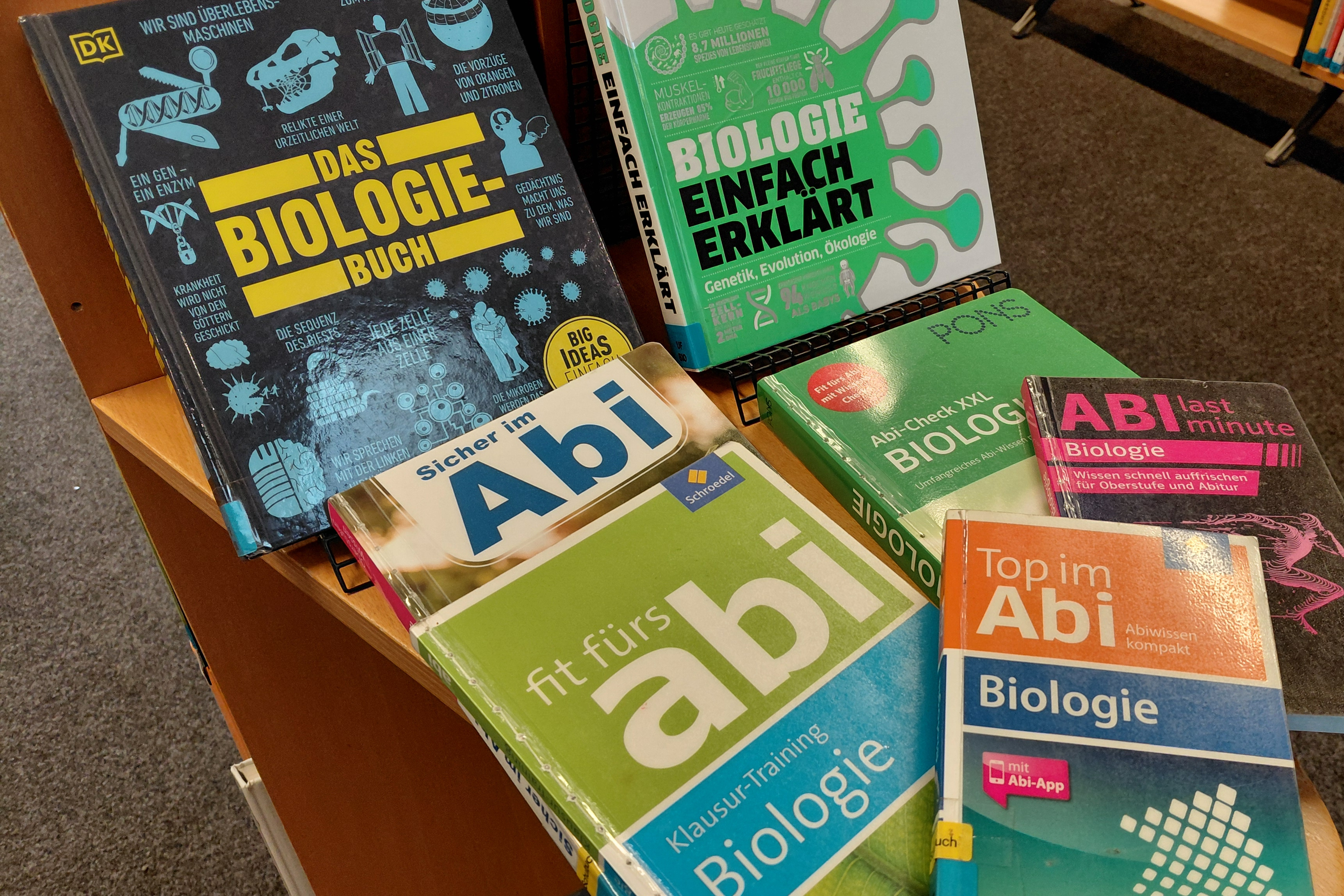 Lehrbücher zur Abiturvorbereitung Biologie