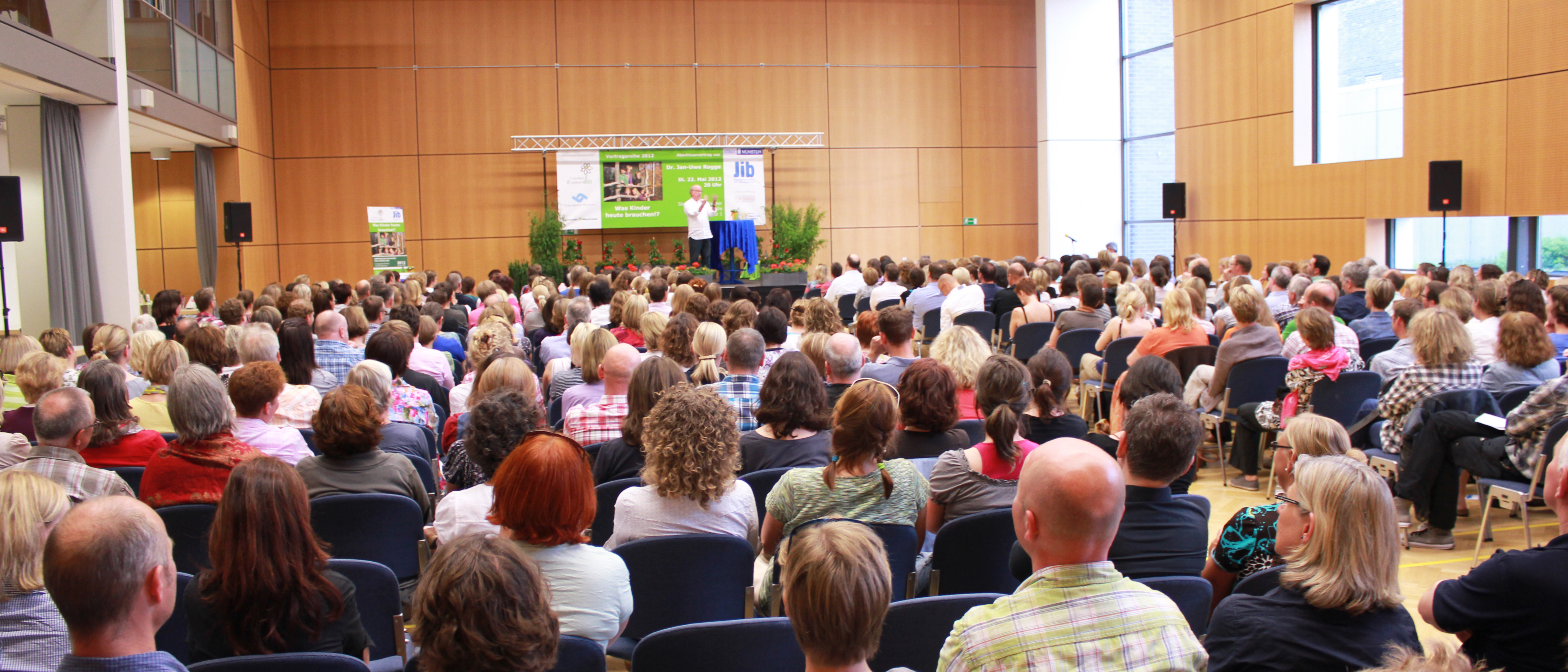 Vortrag mit Publikum in den Stadtwerken