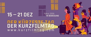Logo mit Titel und Datum
