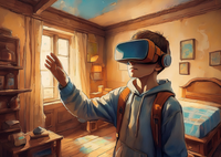 App „Anne Frank House VR“
Dieses Bild ist mit Hilfe von KI erzeugt worden. Copyright: Adobe Entdecken Sie das Versteck von Anne Frank und ihrer Familie mit der App „Anne Frank House VR“ in Virtual Reality.
Dieses Bild ist mit Hilfe von KI erzeugt worden. Copyright: Adobe