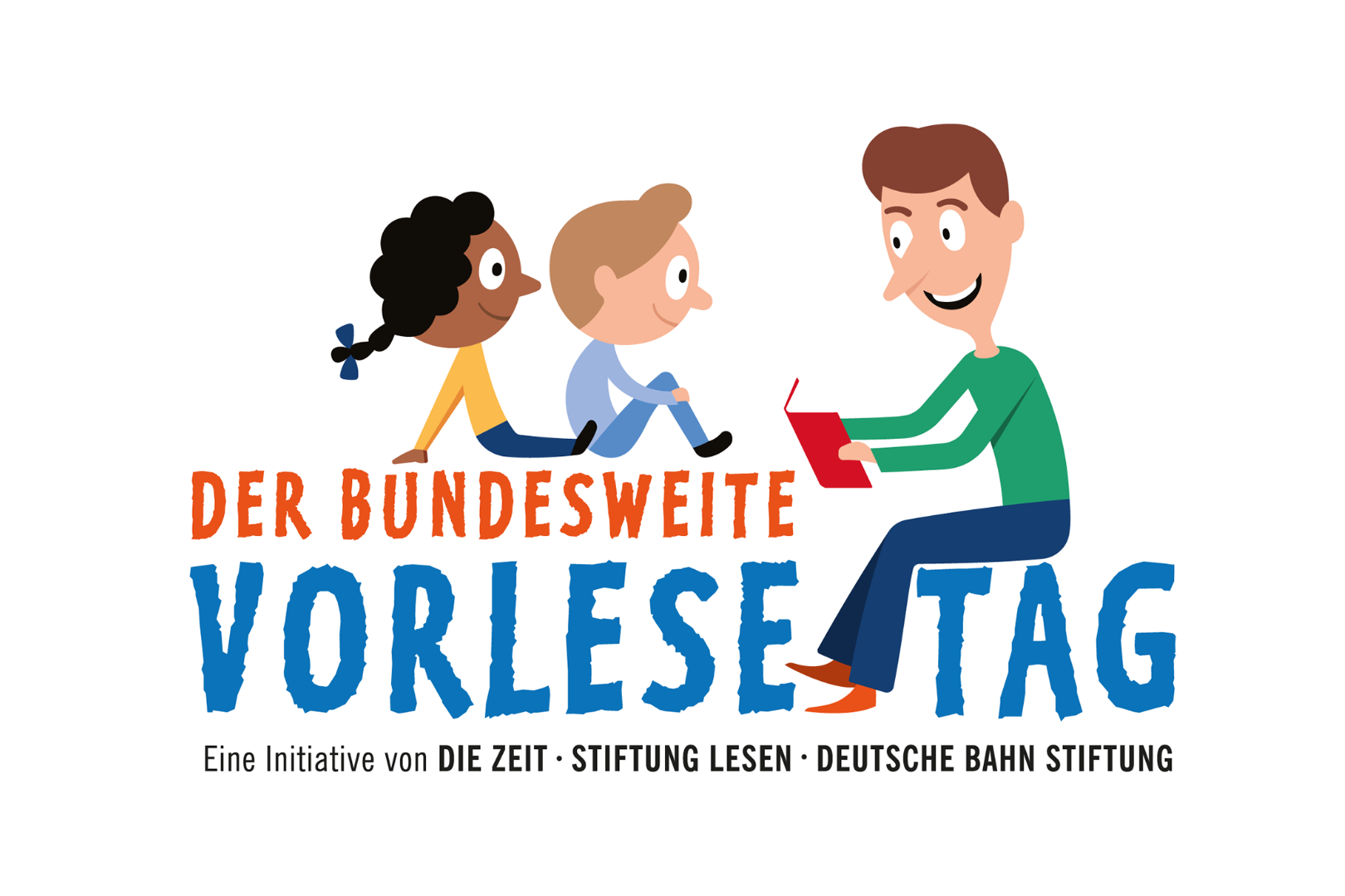 Logo Der bundesweite Vorlesetag