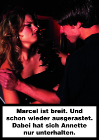 Postkarte 'Marcel und Annette'