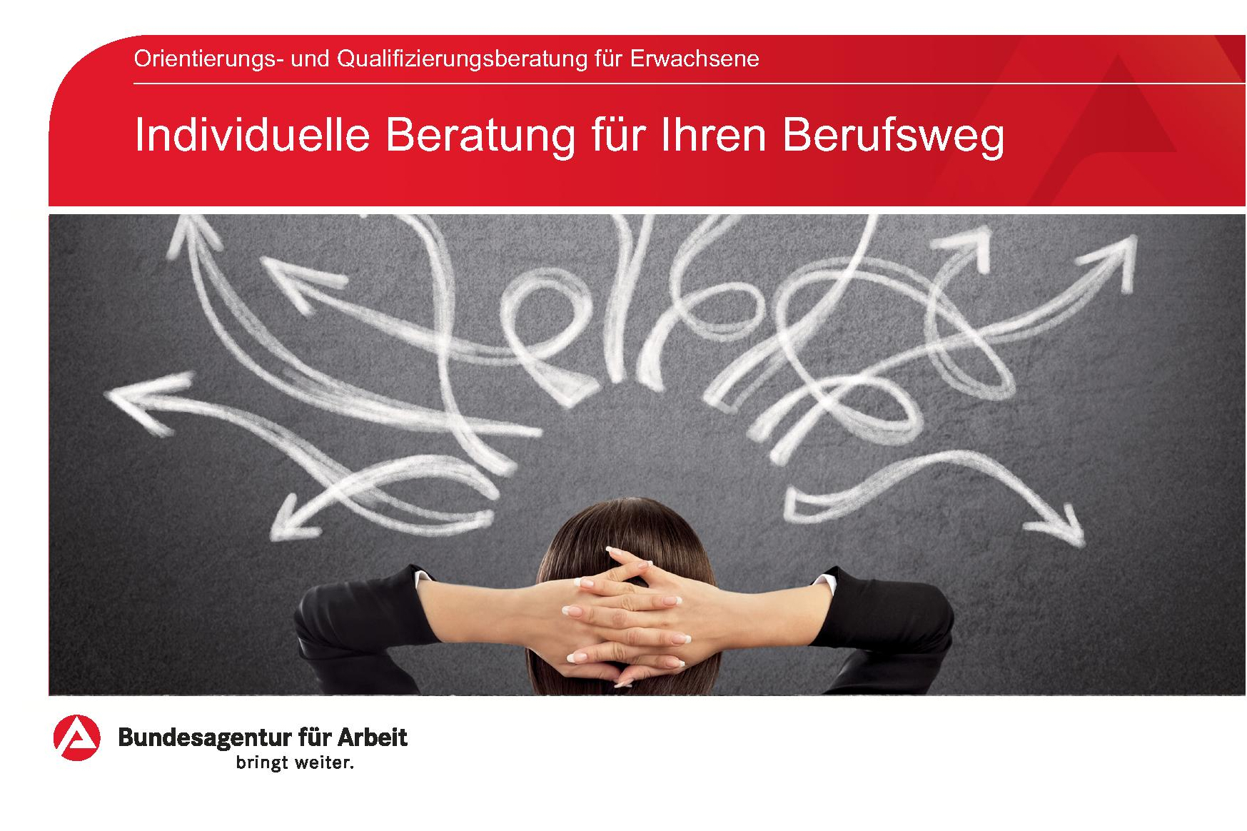 Die Berufsberatung bietet Orientierung.