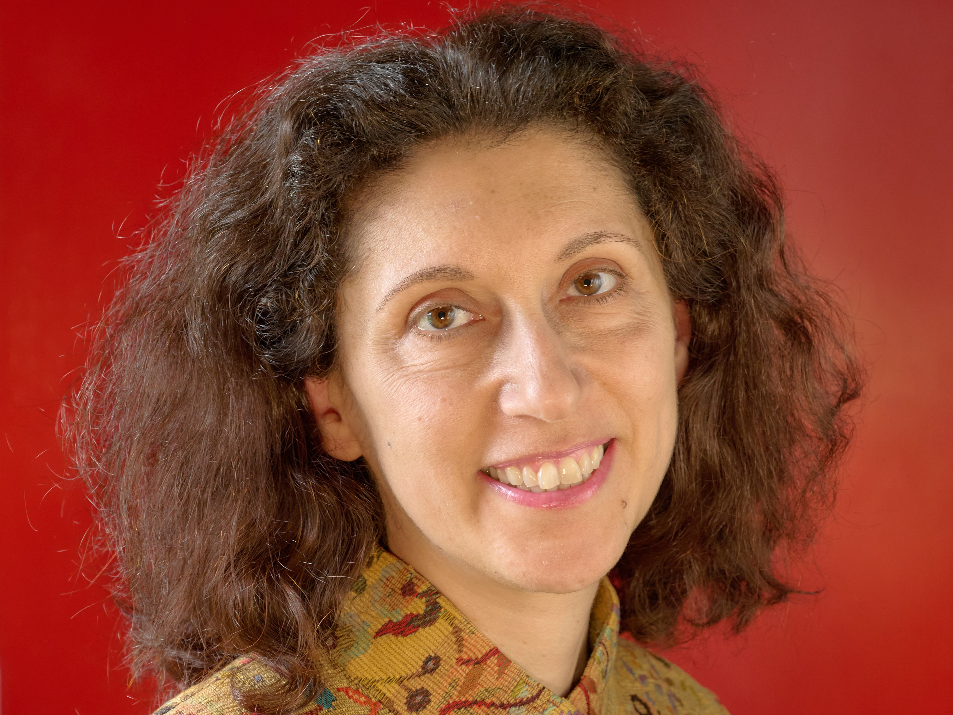 Dunkelhaarige Frau, Donatella Giancone-Schneider