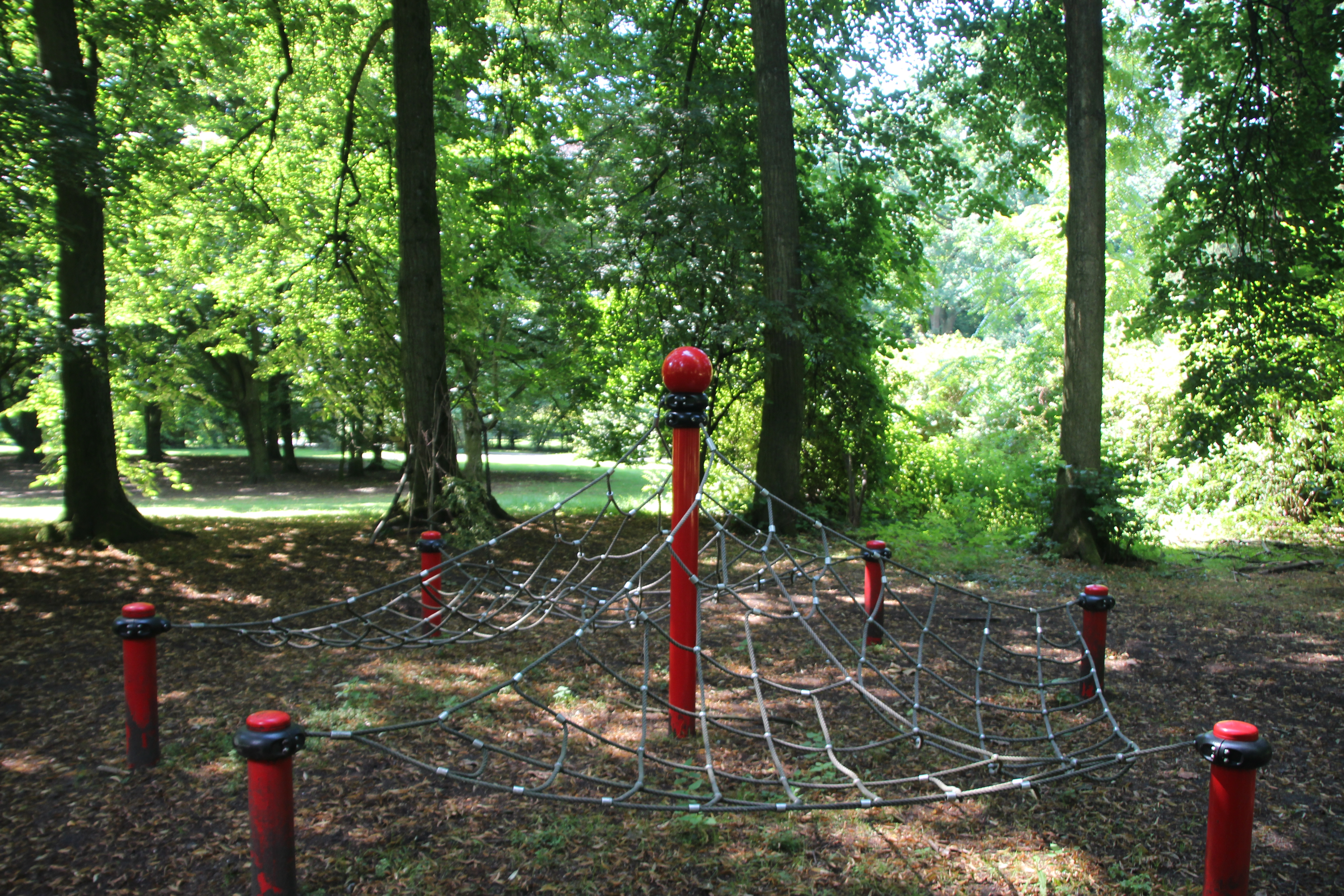 Park Sentmaring mit Kletternetz