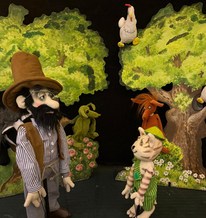 Puppentheater  „Wie Findus zu Pettersson kam“  4.–6. Mai 2026,  jeweils 15 und 17 Uhr