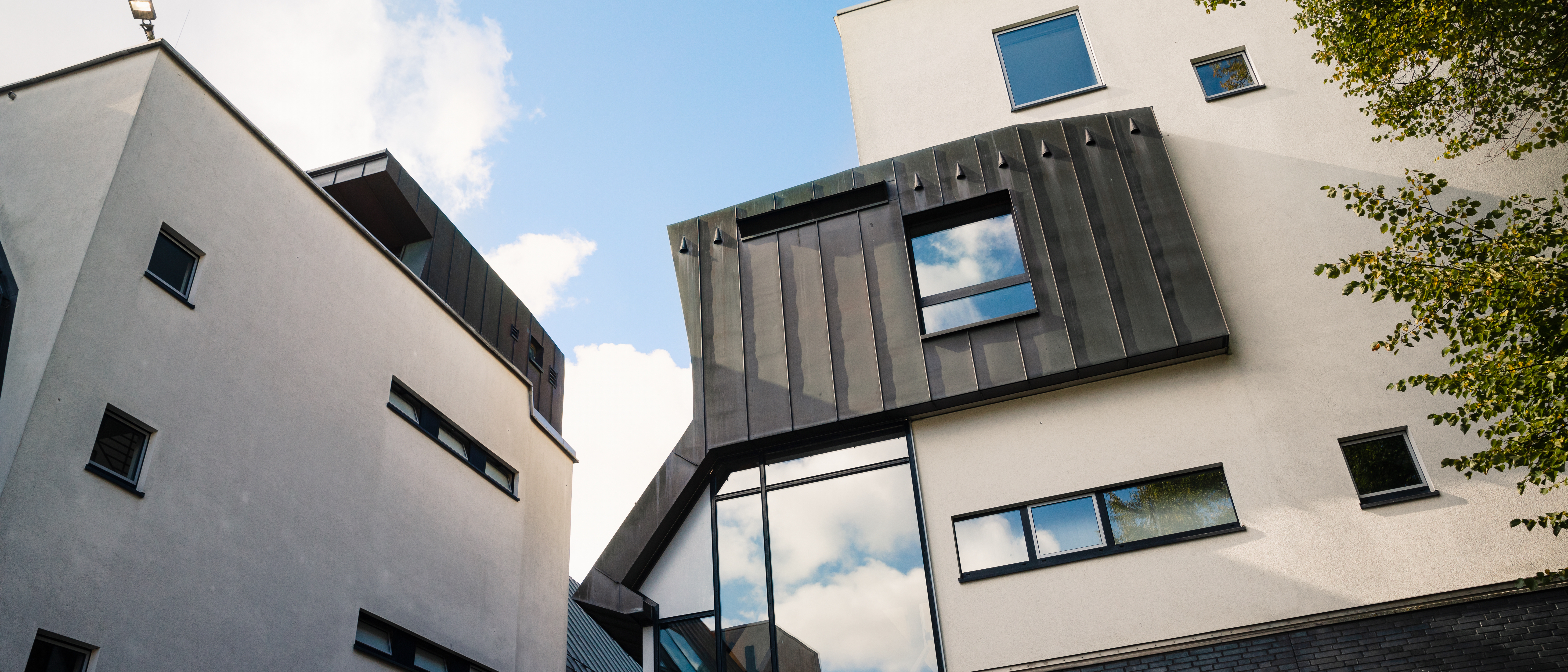 Außenansicht der Stadtbücherei Münster