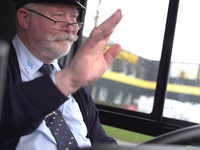 Busfahrer Andreas Fark